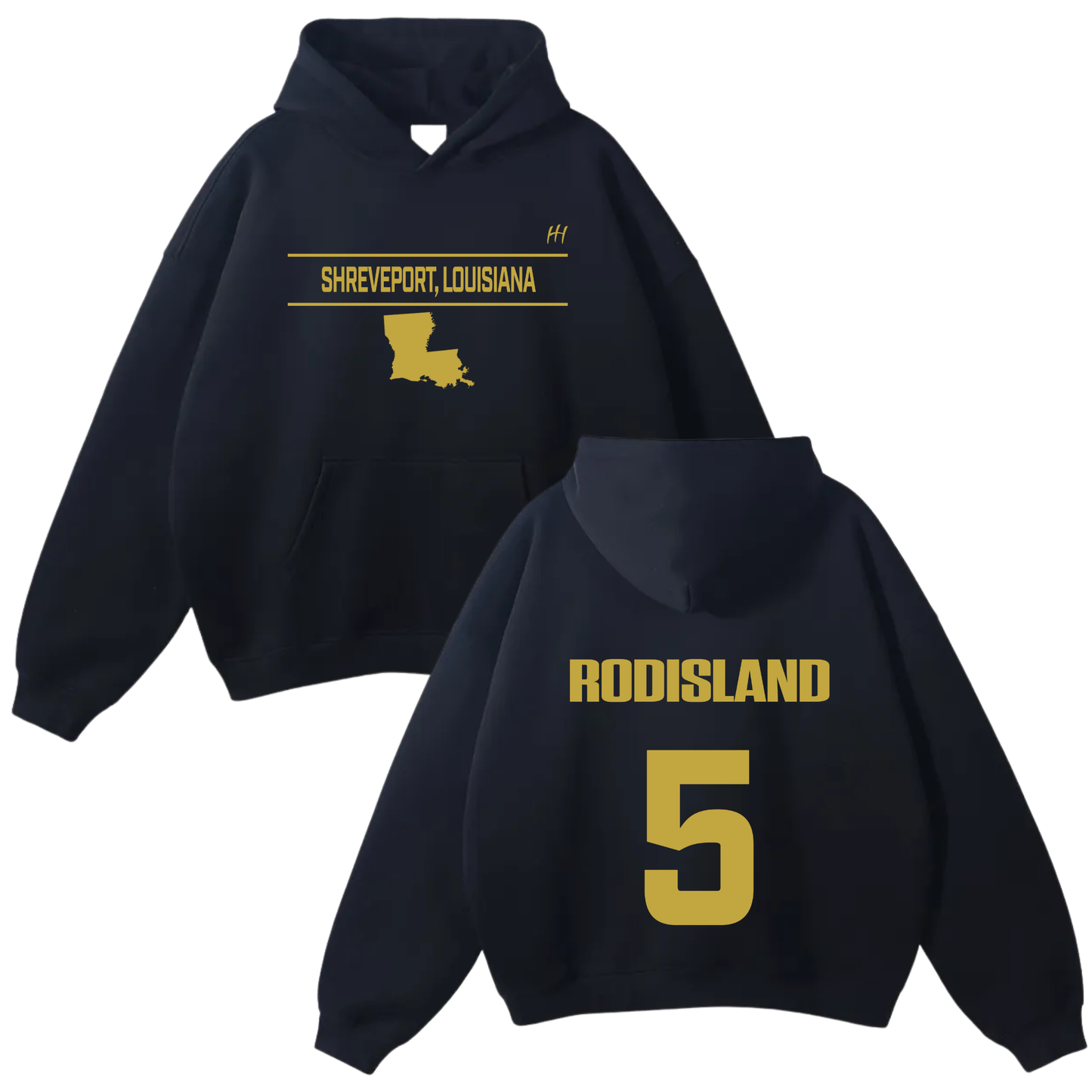 La’roderick Scott Oversize Fleeced Hoodie