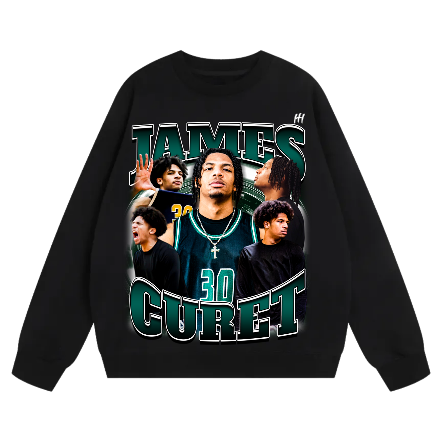 James Curet Heavyweight Crewneck Sweatshirt