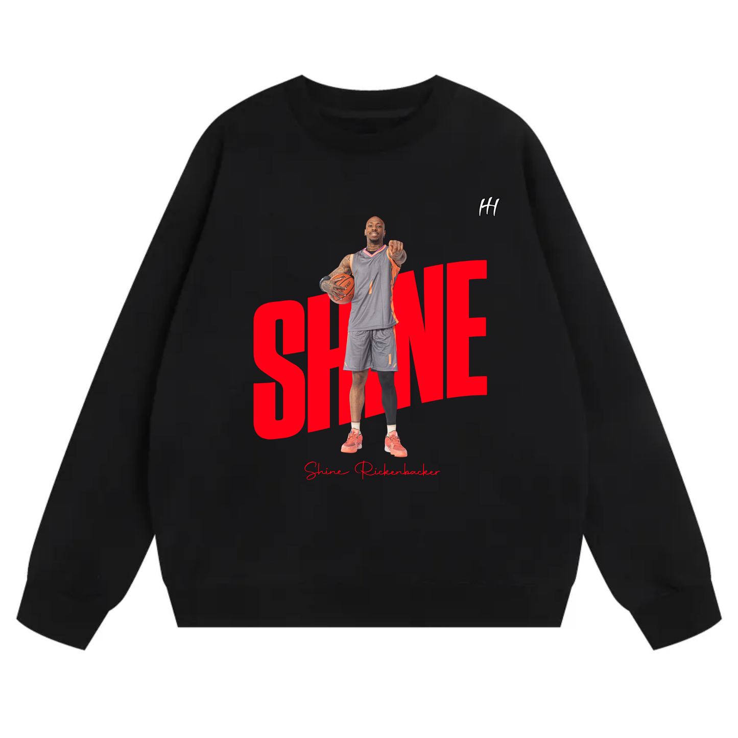 Shine Rickenbacker Heavyweight Crewneck Sweatshirt