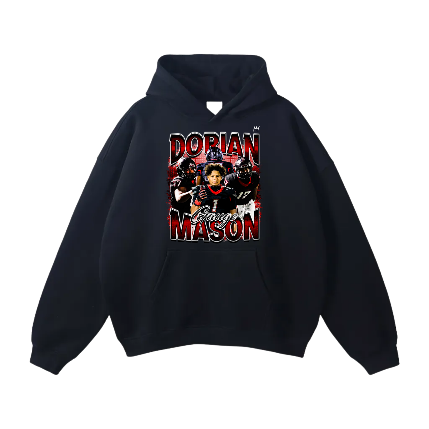 Dorian Gauge Mason Oversize Fleeced Hoodie