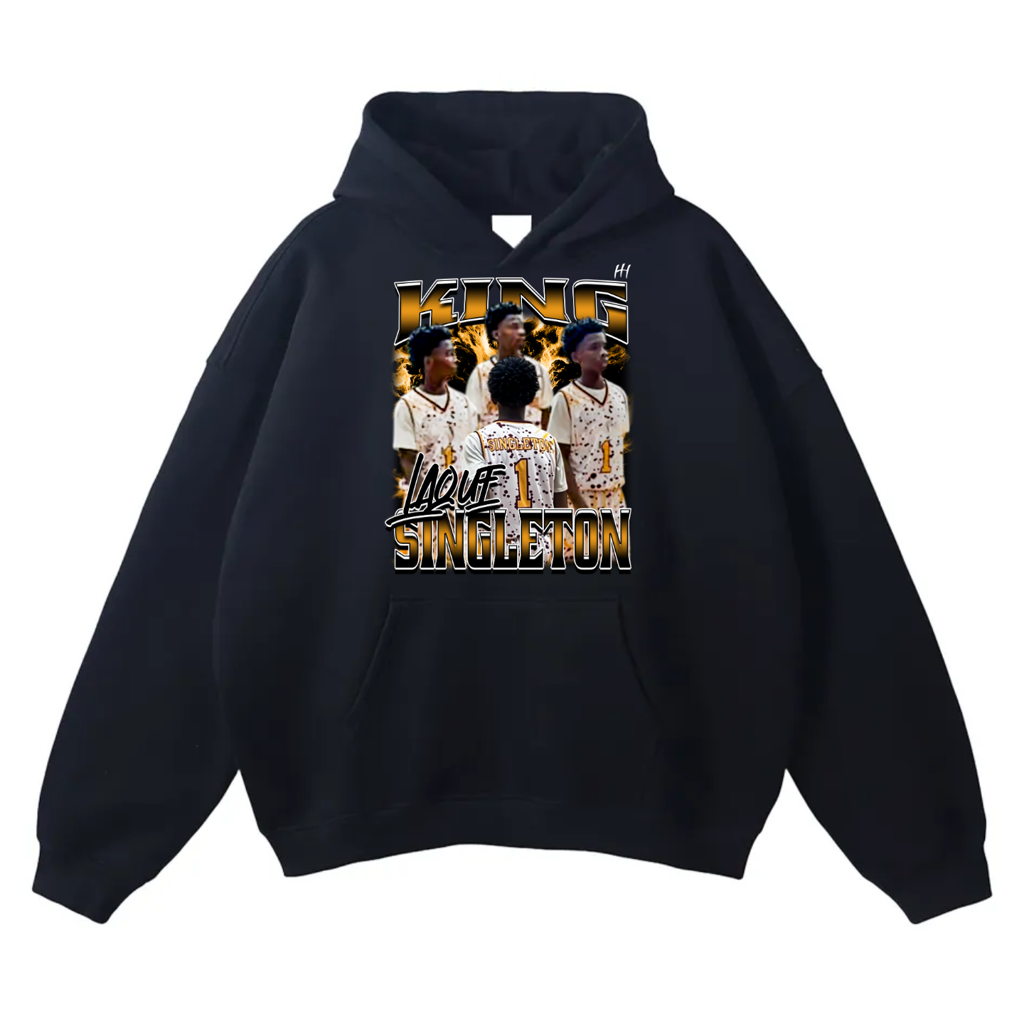 King Singleton Oversize Fleeced Hoodie