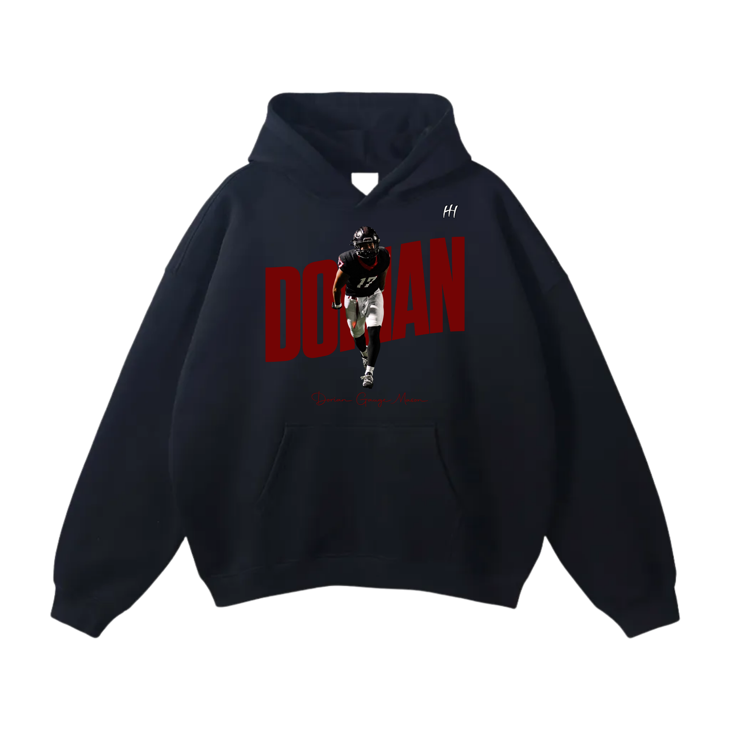 Dorian Gauge Mason Oversize Fleeced Hoodie
