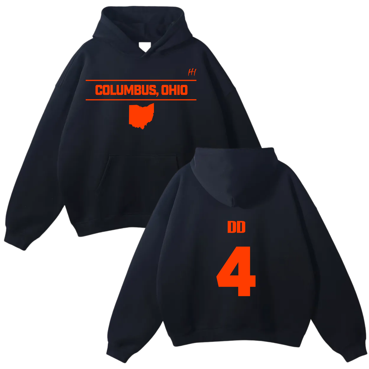 Dishon Williams-Daniels Oversize Fleeced Hoodie