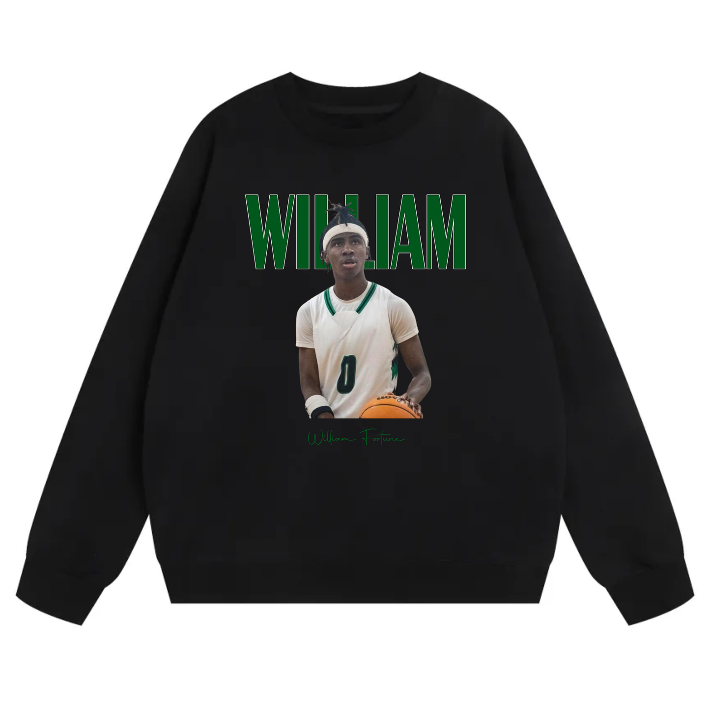 William Fortune Heavyweight Crewneck Sweatshirt