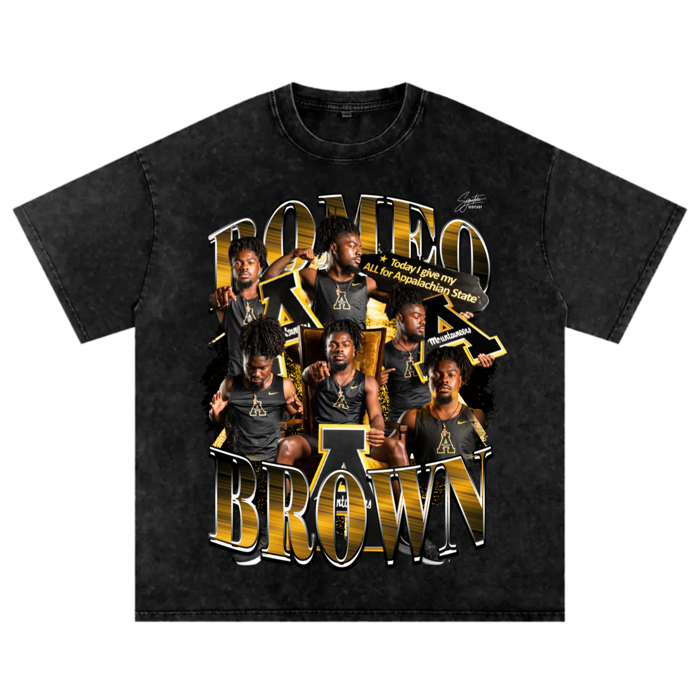 Romeo Brown Oversize T-shirt
