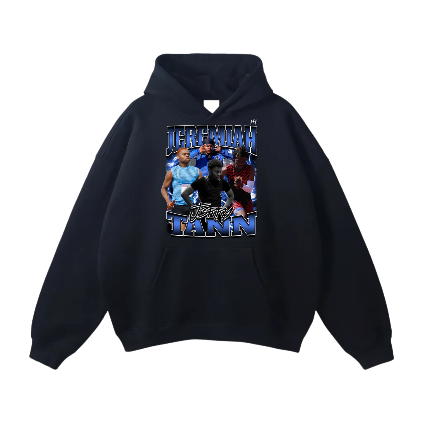 Jeremiah Tann Oversize Fleeced Hoodie