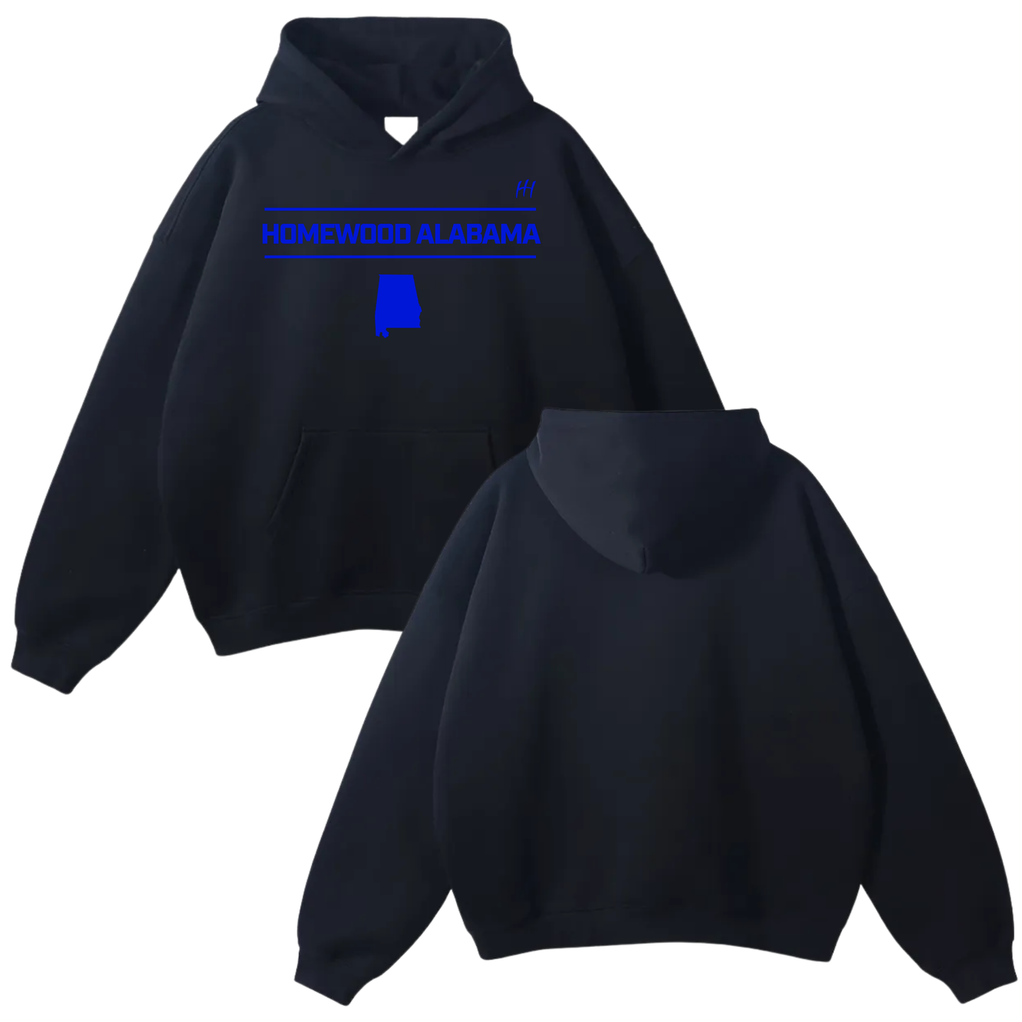 Bardon King Jr Oversize Fleeced Hoodie