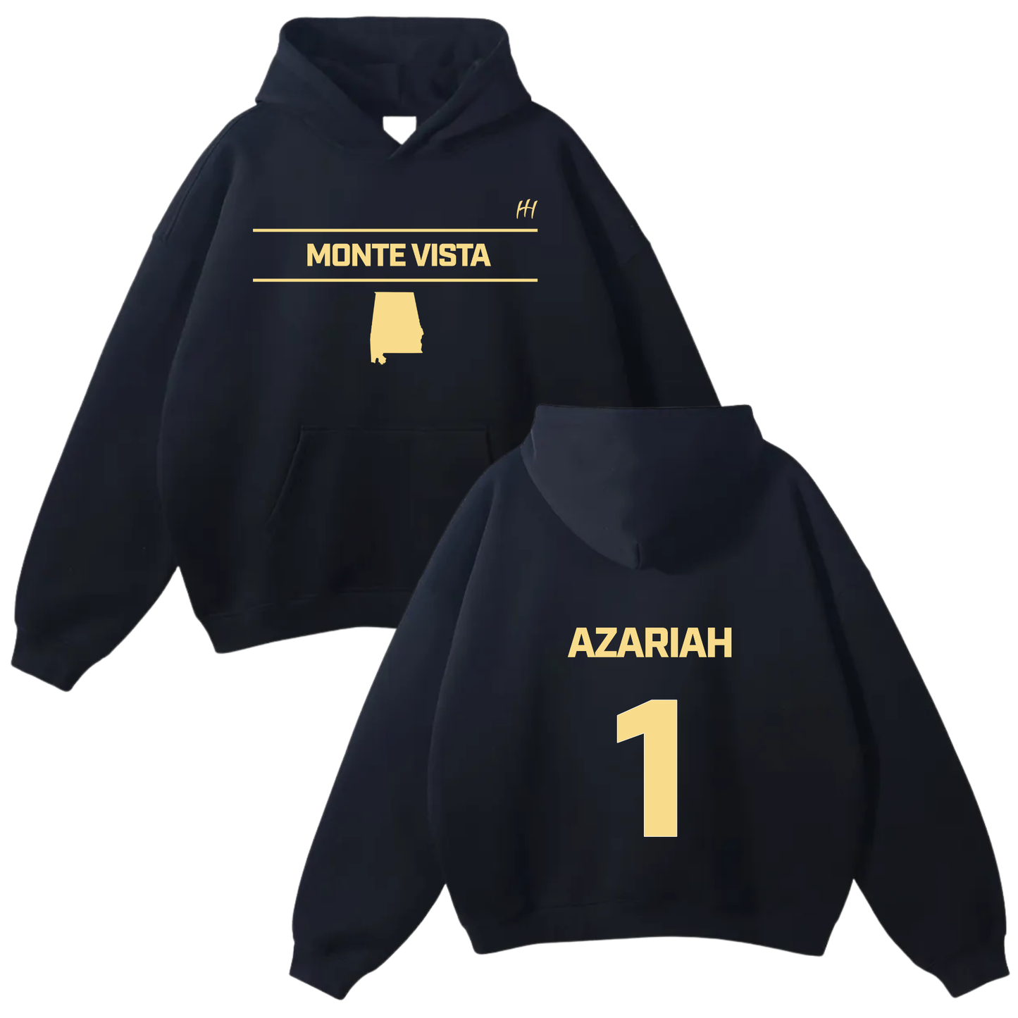 Azariah Hurtado Oversize Fleeced Hoodie