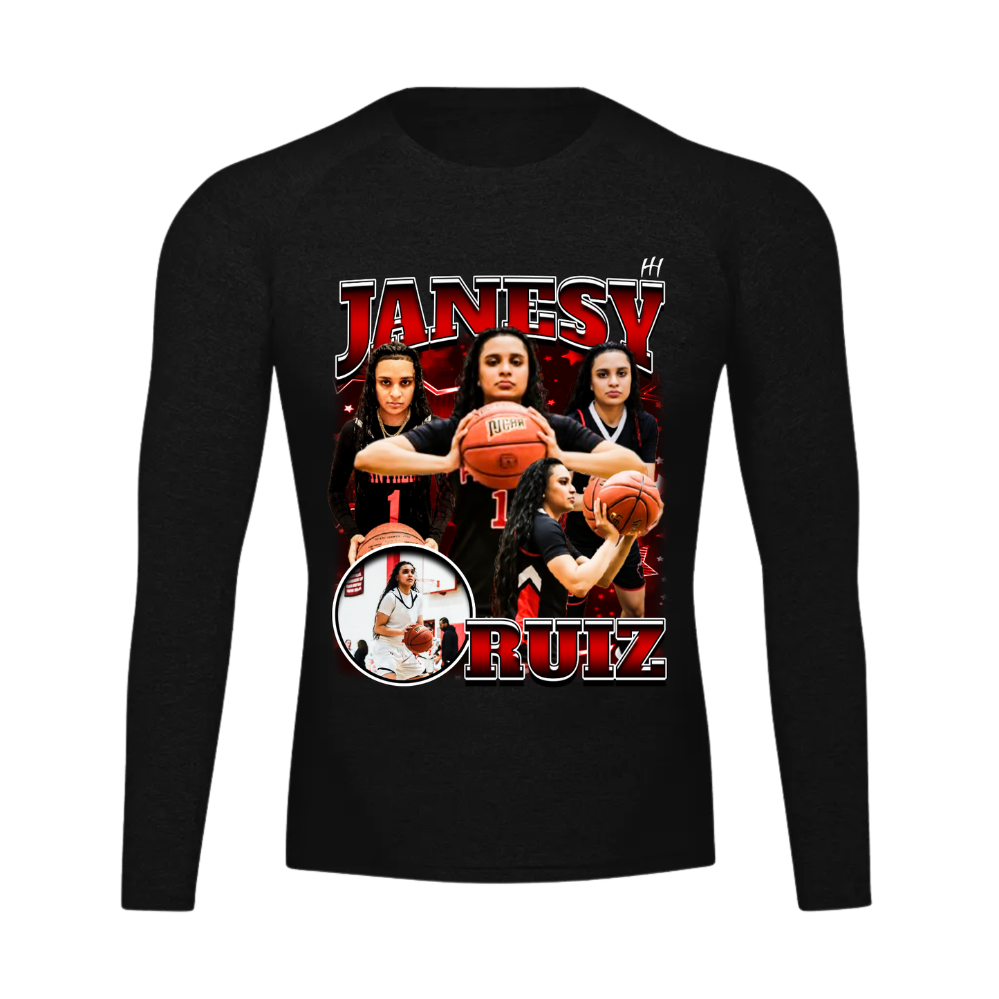 Janesy Maria Ruiz Premium Performance Long Sleeve Tee
