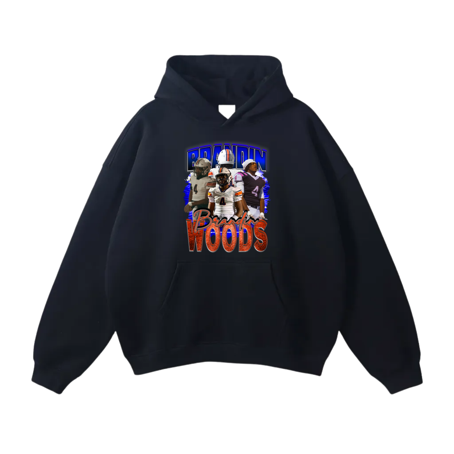 Brandin Woods Oversize Fleeced Hoodie