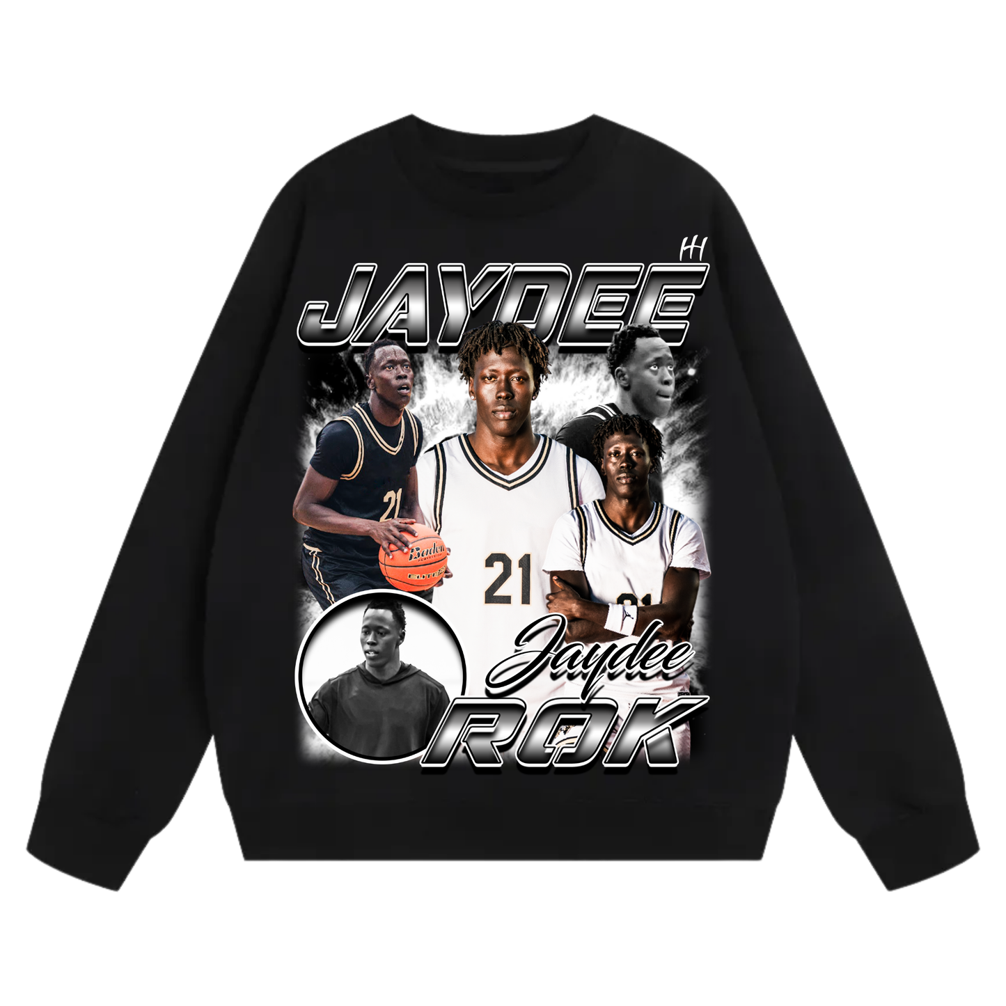 Jaydee Rok Heavyweight Crewneck Sweatshirt