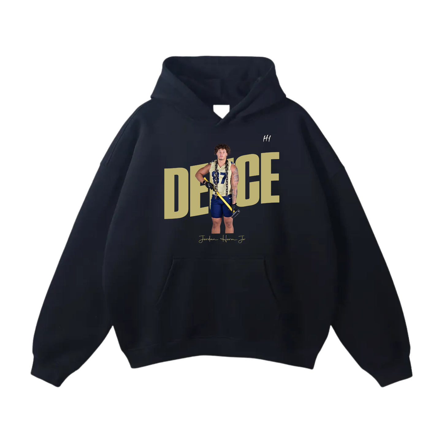 Jordan Horm Jr Oversize Fleeced Hoodie