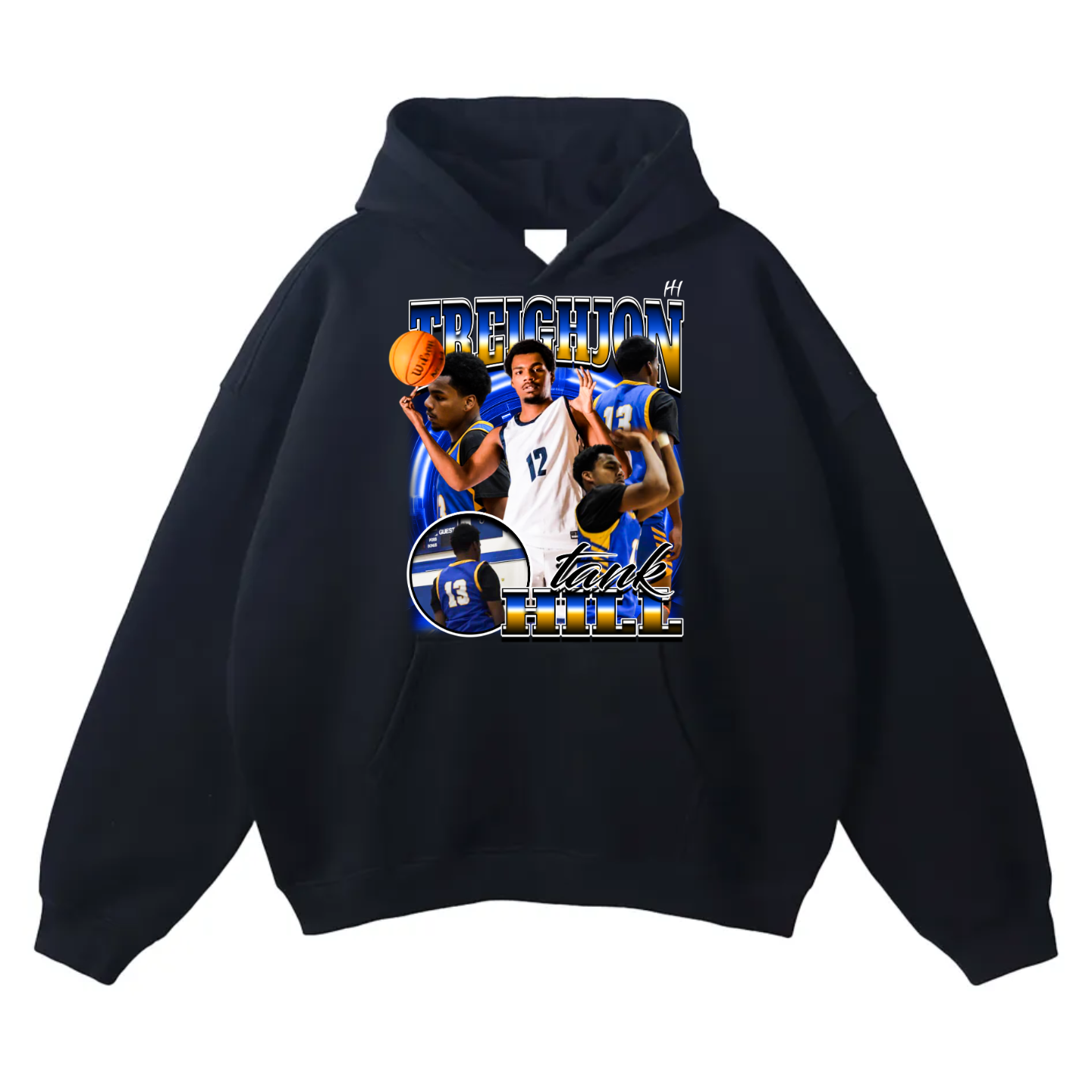 Treighjon Hill Oversize Fleeced Hoodie