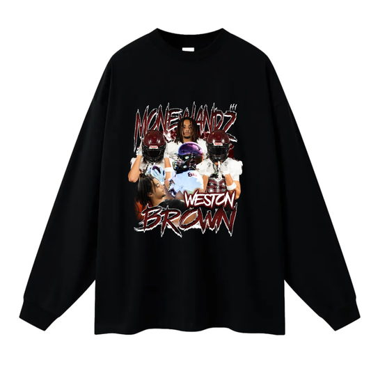 Weston Brown Long Sleeve Tee