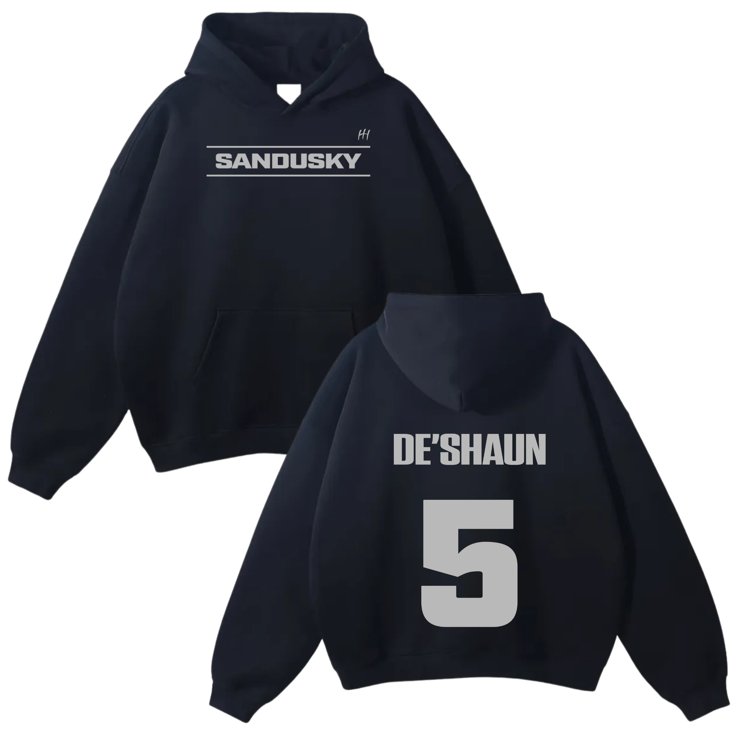 De’Shaun Harper Oversize Fleeced Hoodie