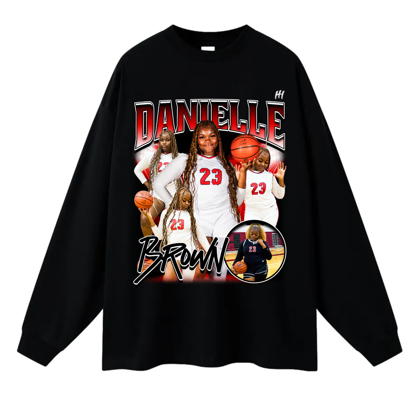 Danielle Brown Long Sleeve Tee