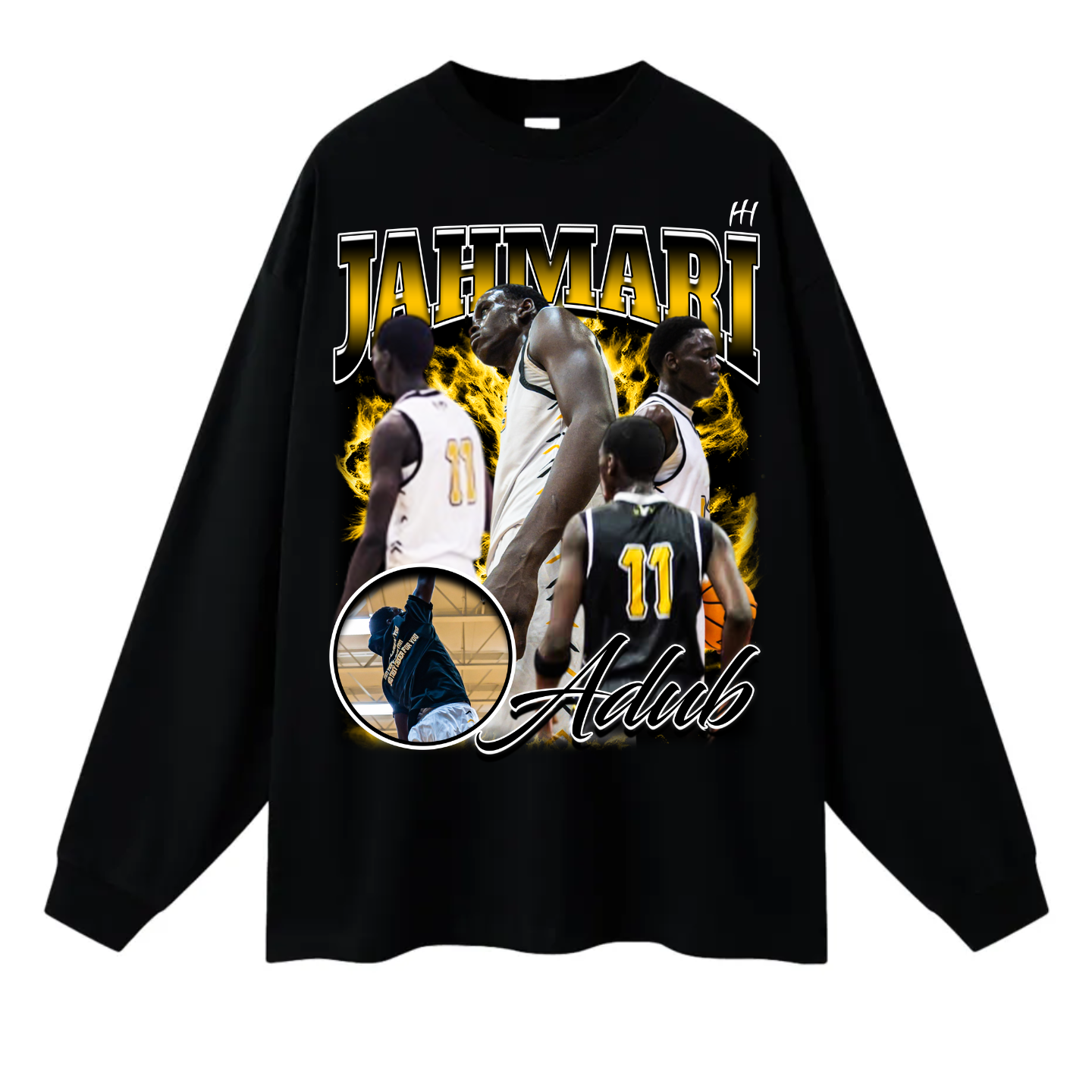 Jahmari Adub Long Sleeve Tee
