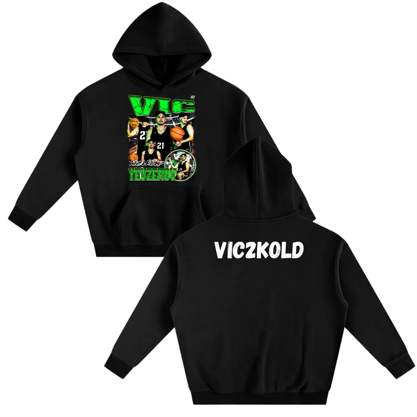 Vic Yevzerov Oversize Fleeced Hoodie