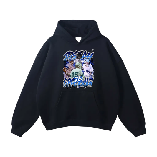 Josiah Opferman Oversize Fleeced Hoodie