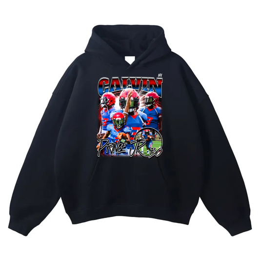 Calvin prince jr Oversize Fleeced Hoodie