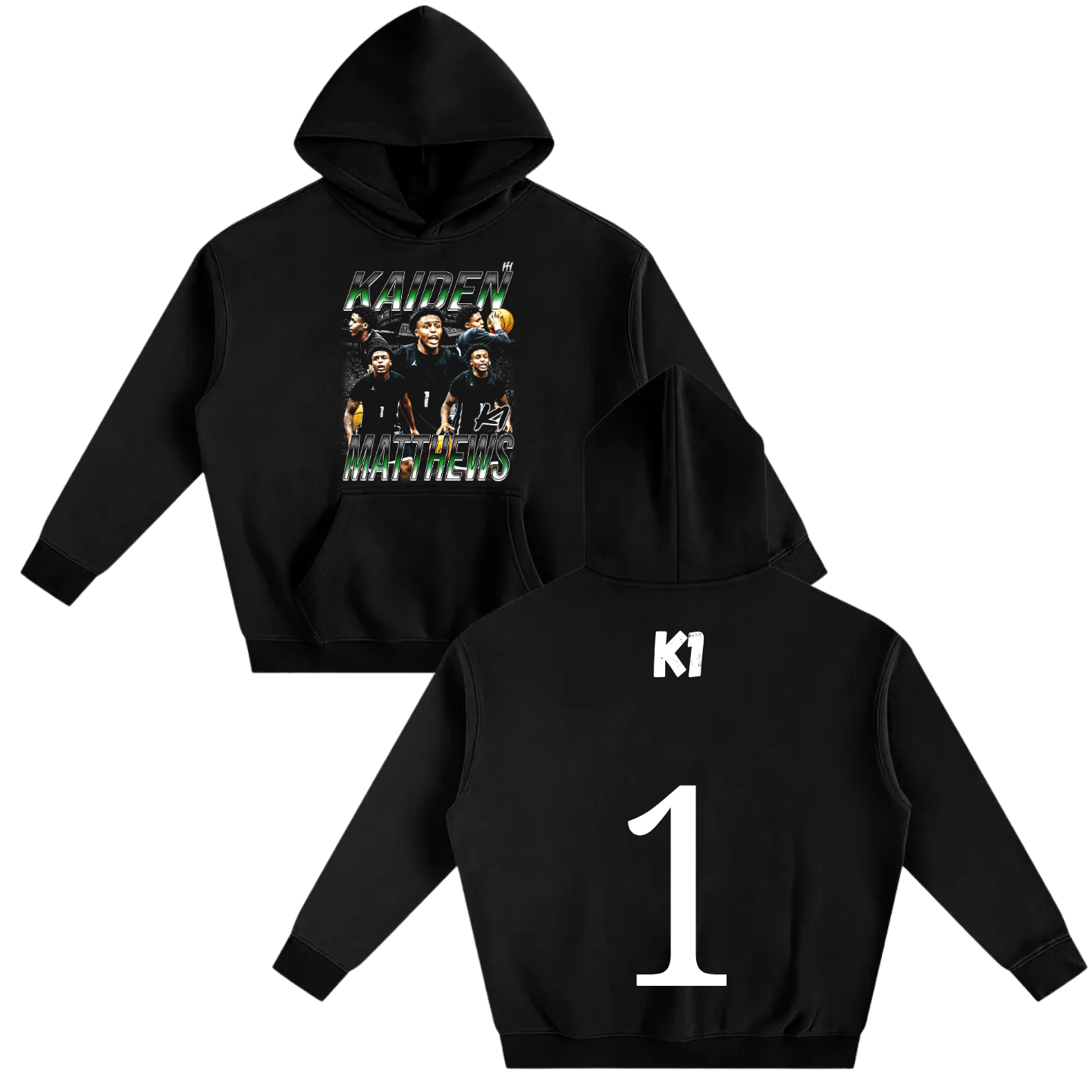 Kaiden Matthews Oversize Fleeced Hoodie