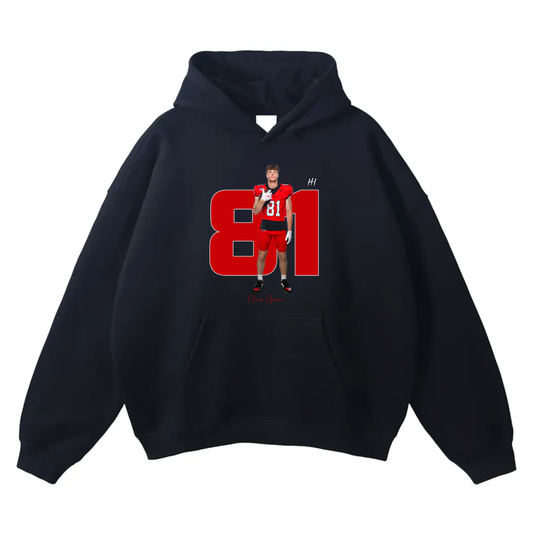 Chris Gioia Oversize Fleeced Hoodie