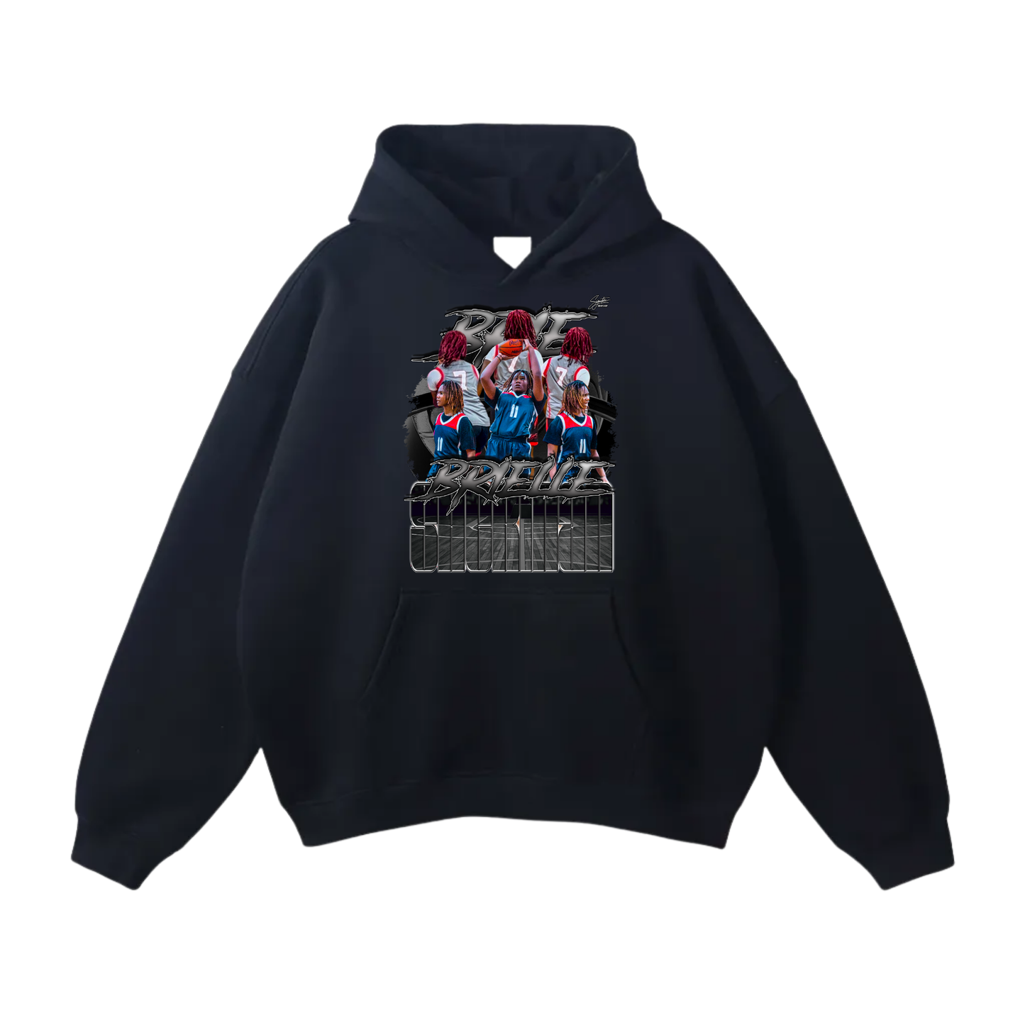 Brielle Sherman Oversize Fleeced Hoodie