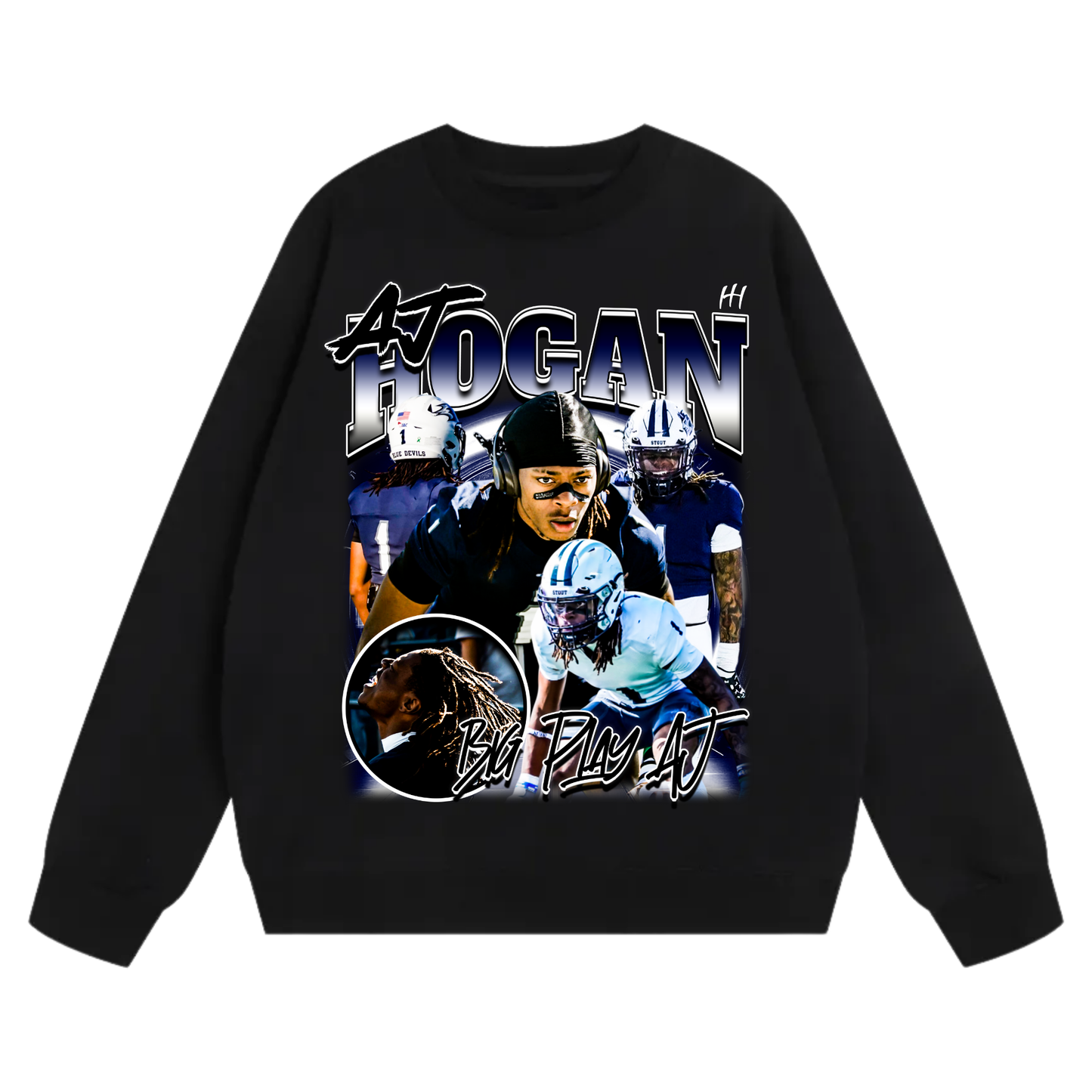 Aj Hogan Heavyweight Crewneck Sweatshirt