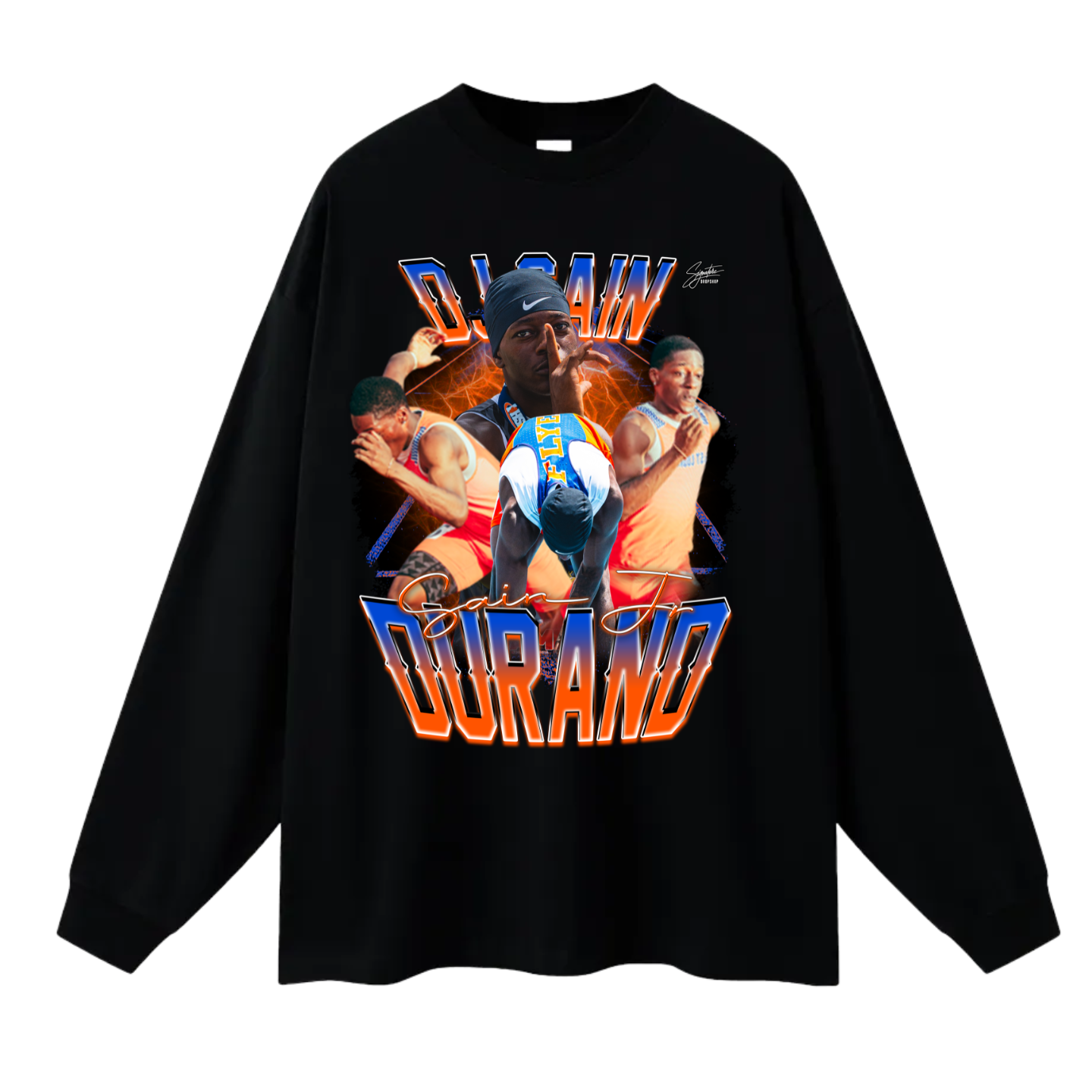 Durand Sain jr Long Sleeve Tee