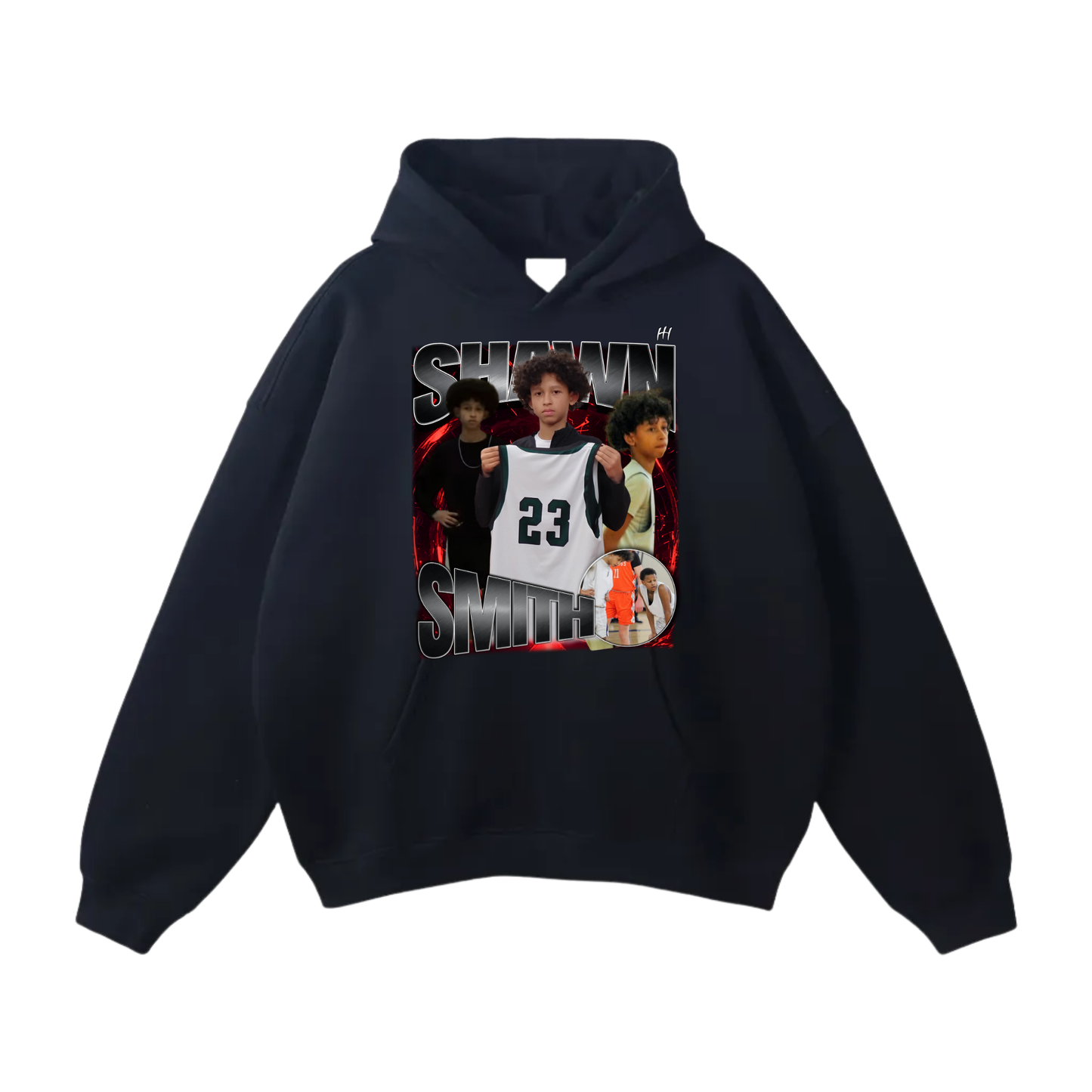 Shawn Smith Oversize Fleeced Hoodie