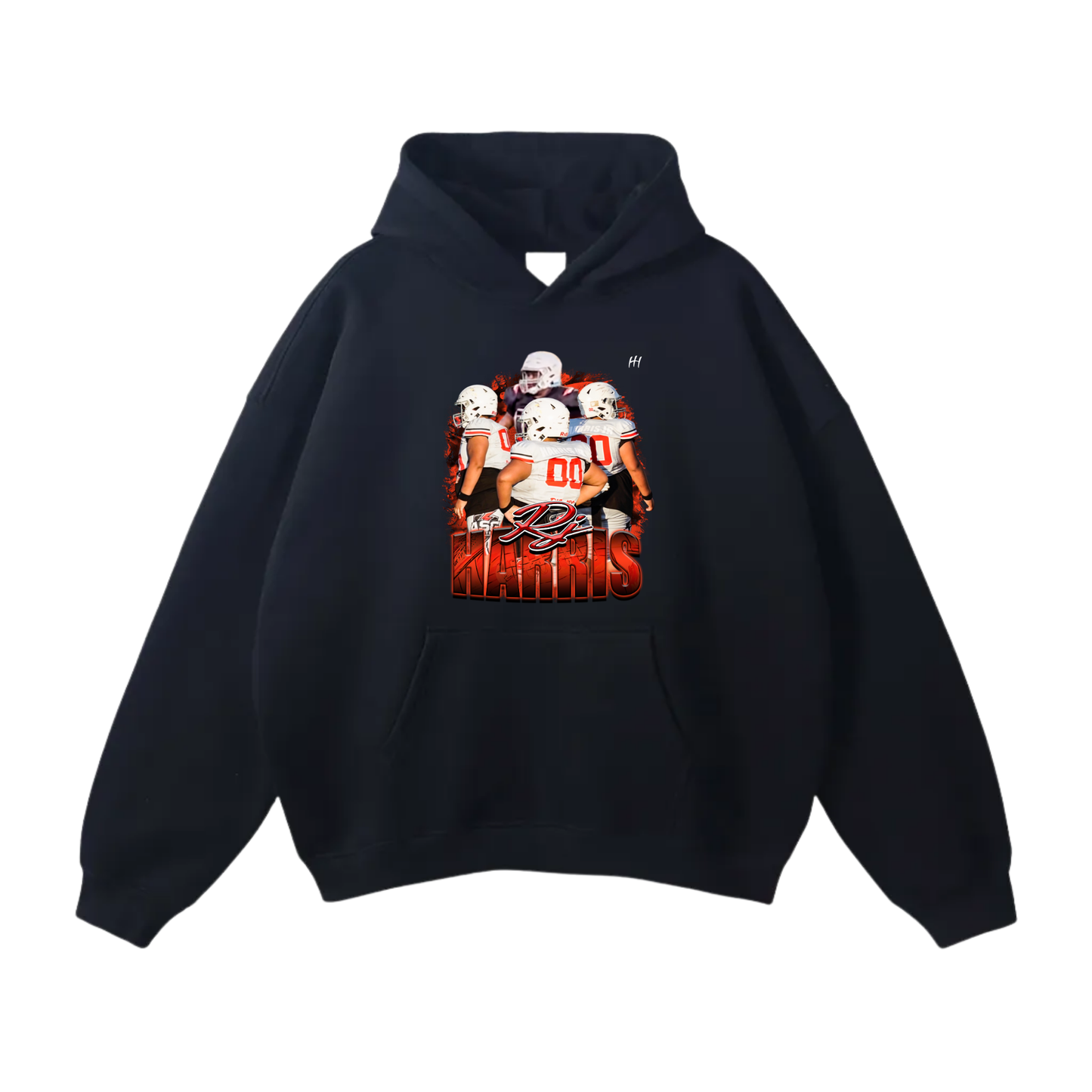 Rj Harris Oversize Fleeced Hoodie