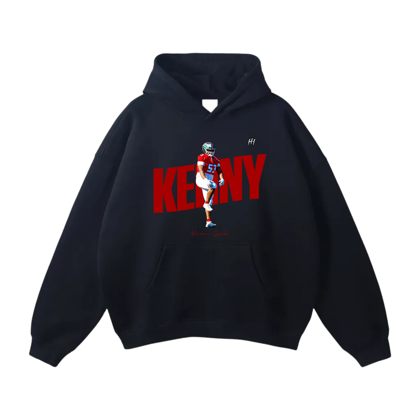 Kenshon Speaks Oversize Fleeced Hoodie