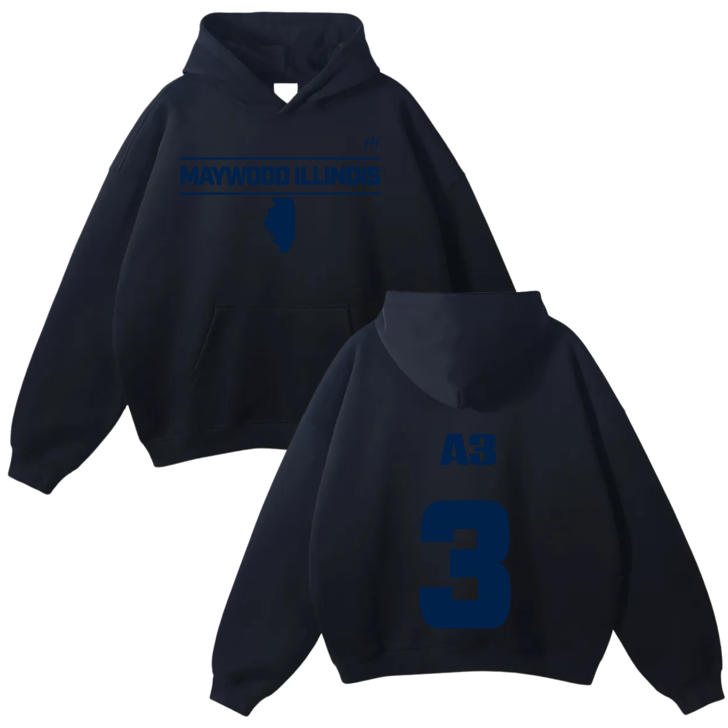 Adam Flowers Oversize Fleeced Hoodie