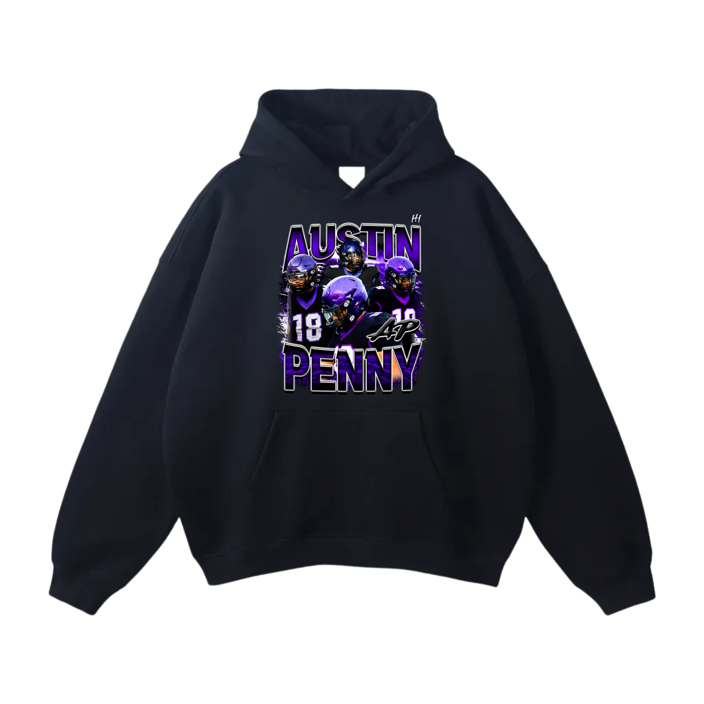 Austin Penny Oversize Fleeced Hoodie