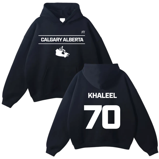 Khaleel Rahim Oversize Fleeced Hoodie