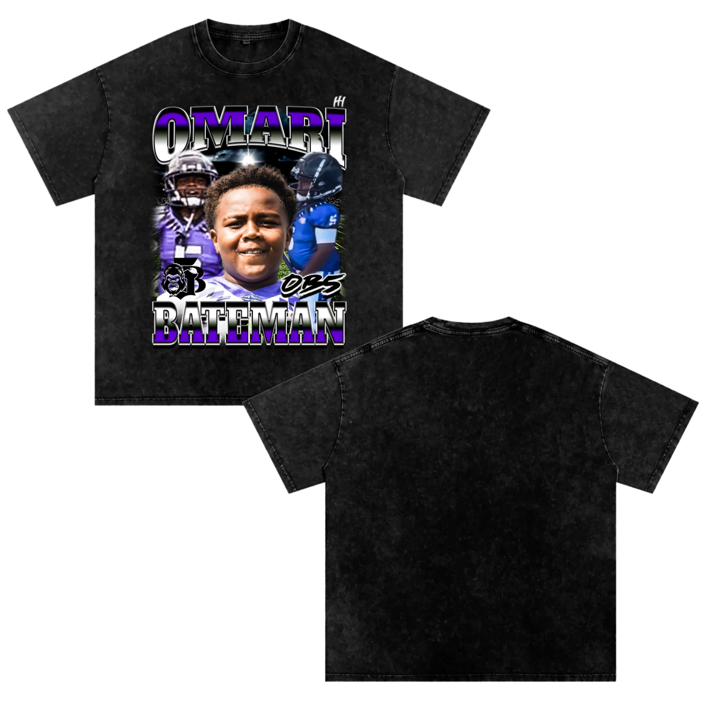 Omari Bateman Heavyweight Oversized T-shirt