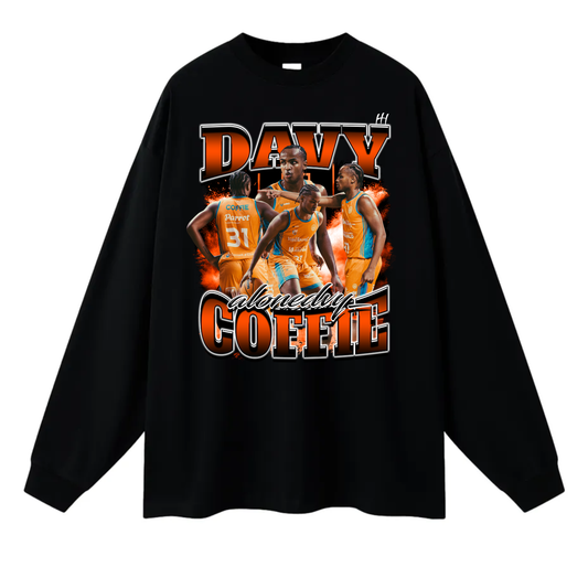 Davy Coffie Long Sleeve Tee