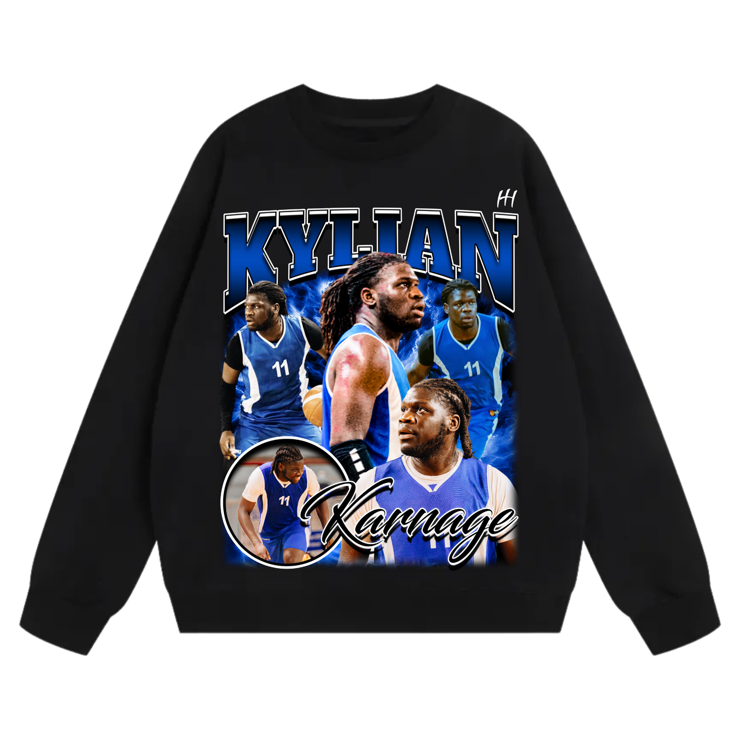 Kylian Heavyweight Crewneck Sweatshirt