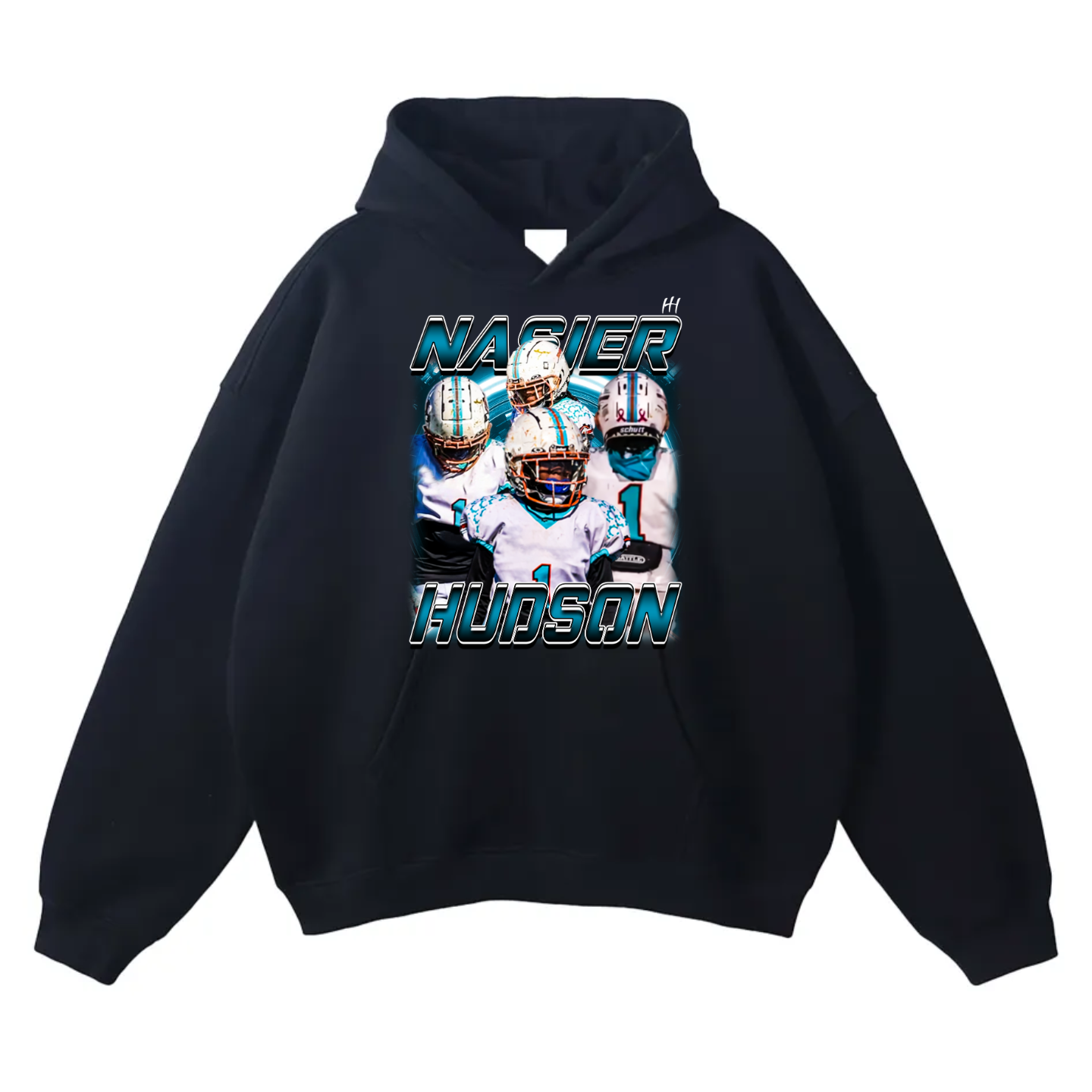 Nasier Hudson Oversize Fleeced Hoodie