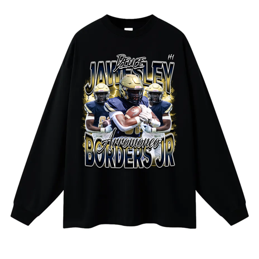 JaWesley Arromoneo Borders Jr Long Sleeve Tee