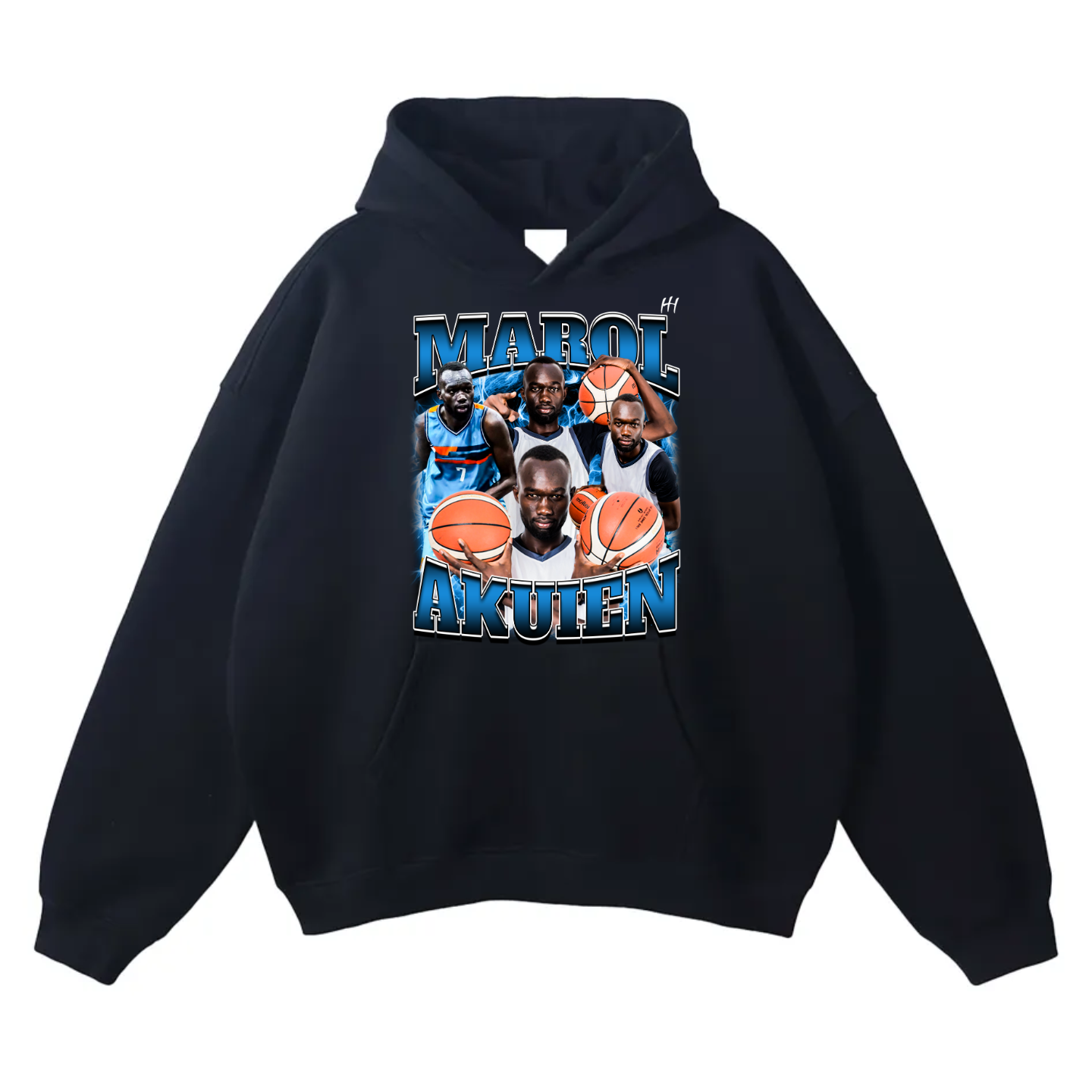 Marol Achei Akuien Oversize Fleeced Hoodie