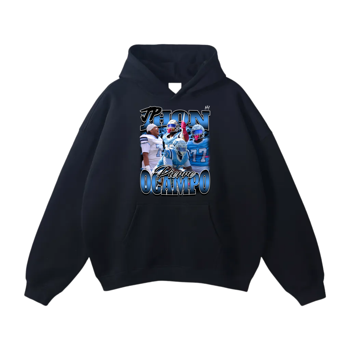 Jhon Pierre Ocampo Oversize Fleeced Hoodie