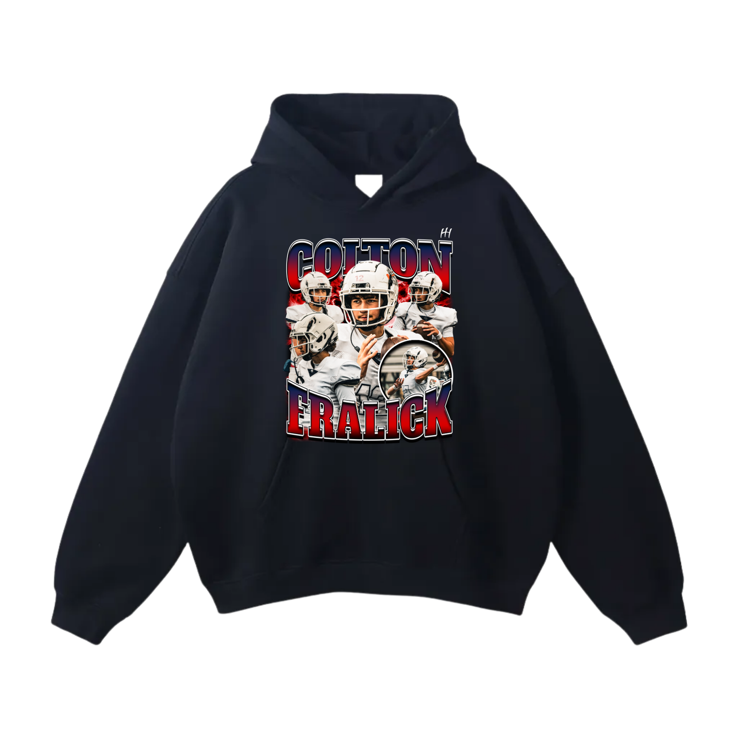 Colton Fralick Oversize Fleeced Hoodie