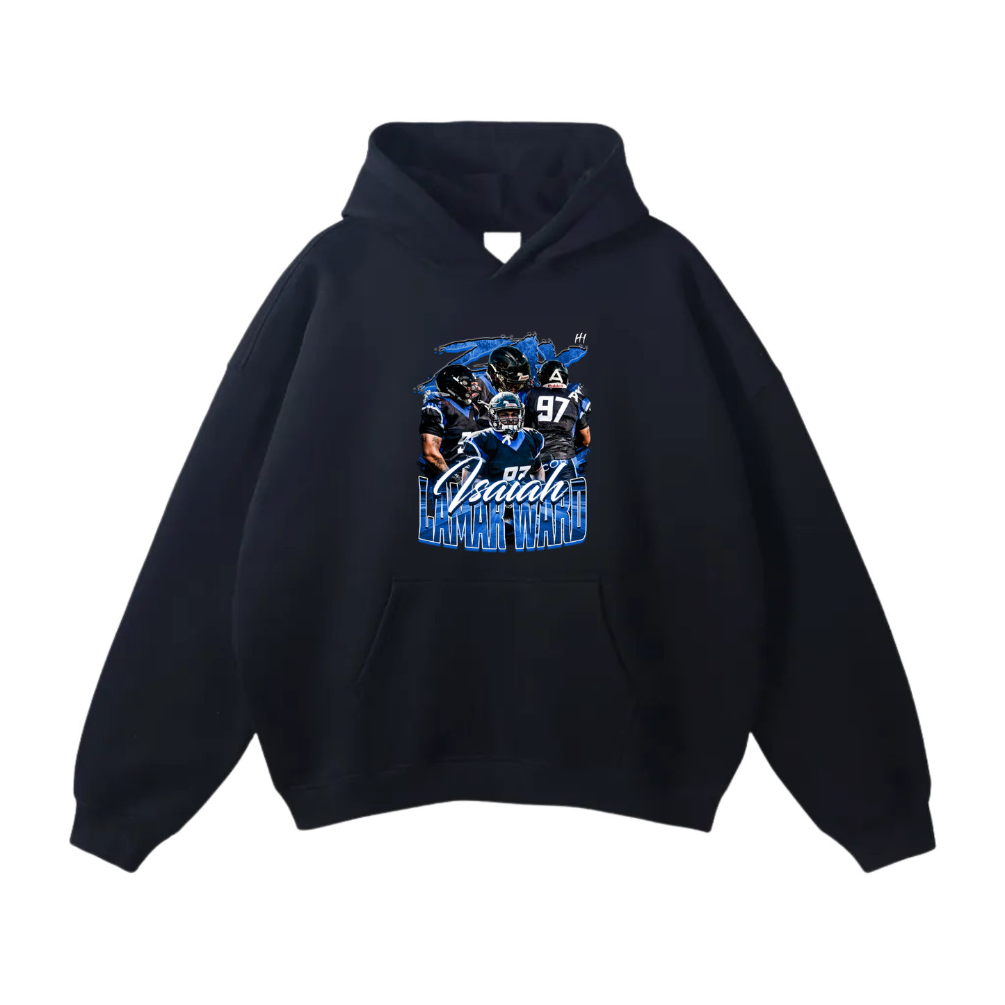 Isaiah Lamar Ward Oversize Fleeced Hoodie