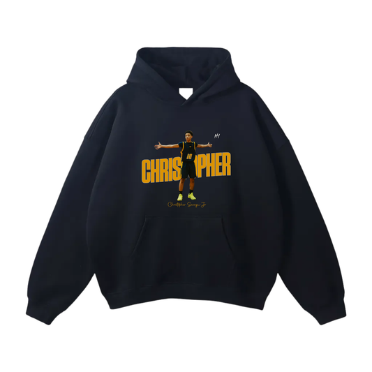 Christopher Savage Jr Oversize Fleeced Hoodie