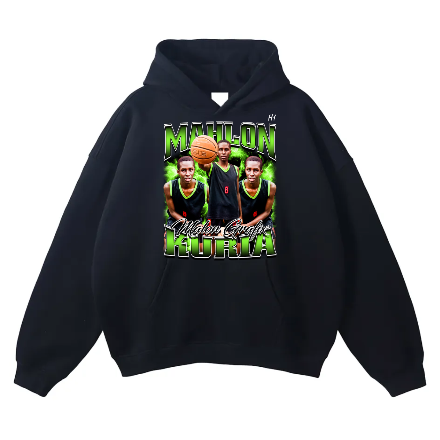 Mahlon Kuria Oversize Fleeced Hoodie