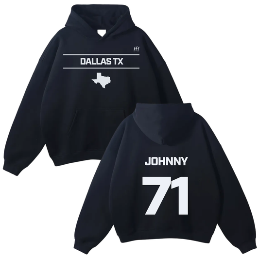 Johnny Parker Oversize Fleeced Hoodie
