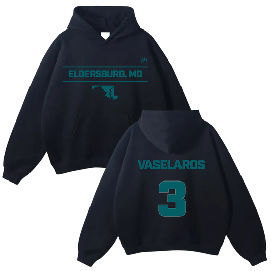 Kiara Vaselaros Oversize Fleeced Hoodie