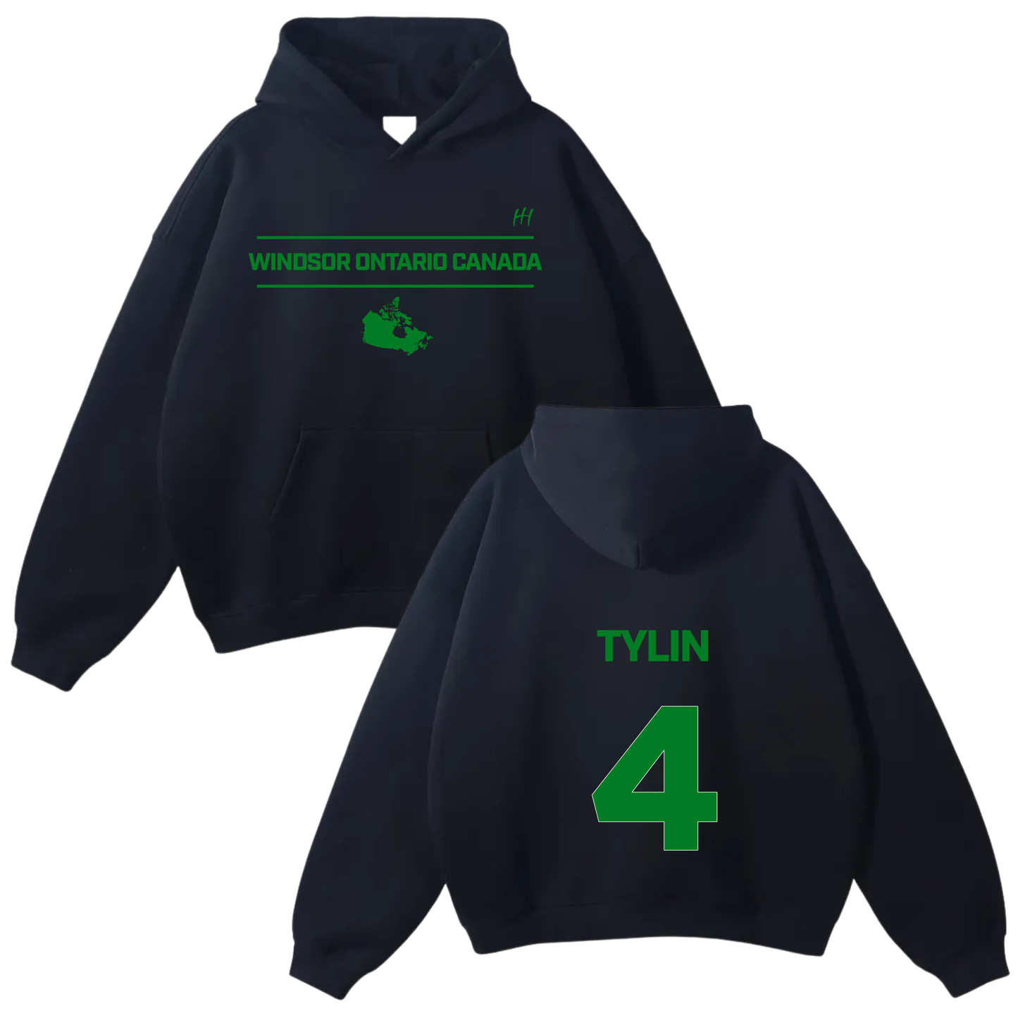 Tylin Davis Oversize Fleeced Hoodie