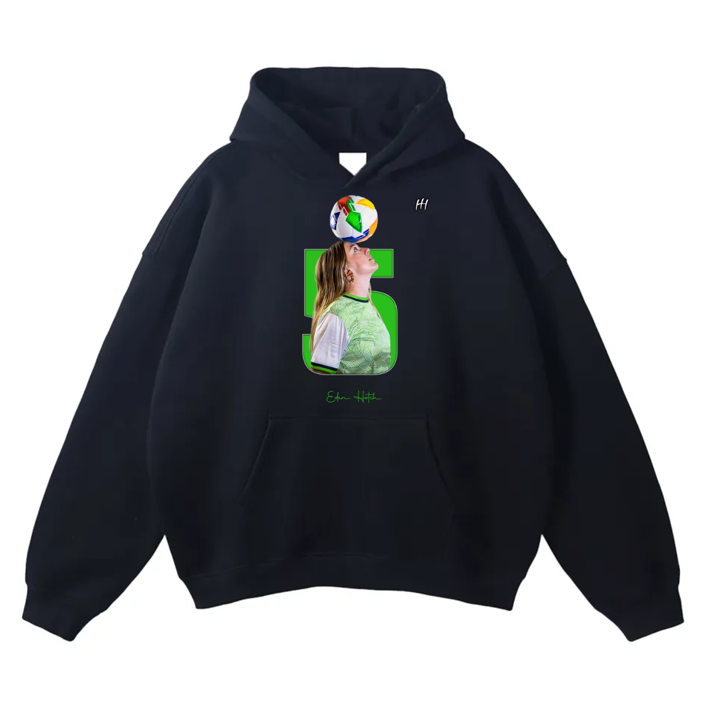 Eden Hotch Oversize Fleeced Hoodie